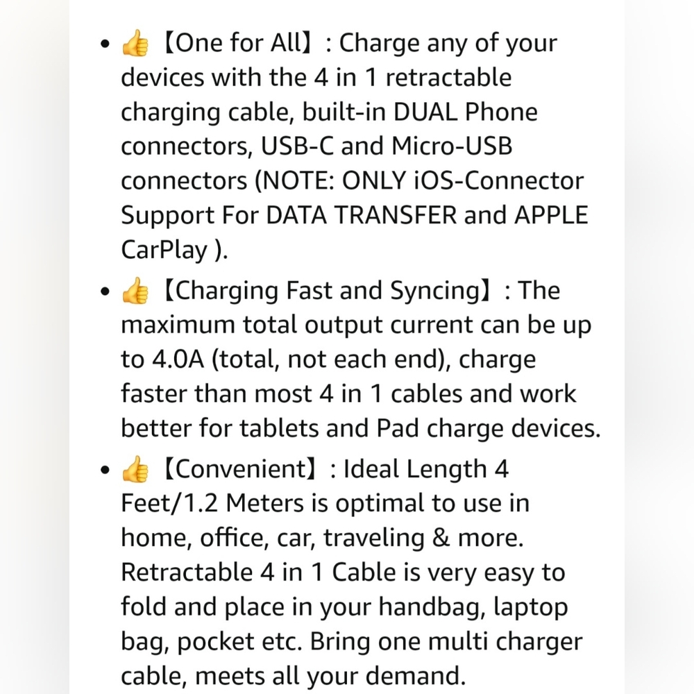Universal Multi Charging Cable - Picture 6 of 7